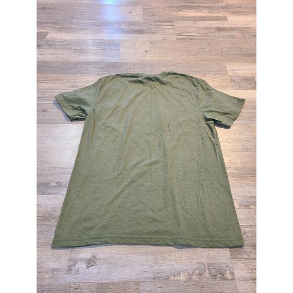 Gildan medium women's Thankful green tee - Picture 3 of 7